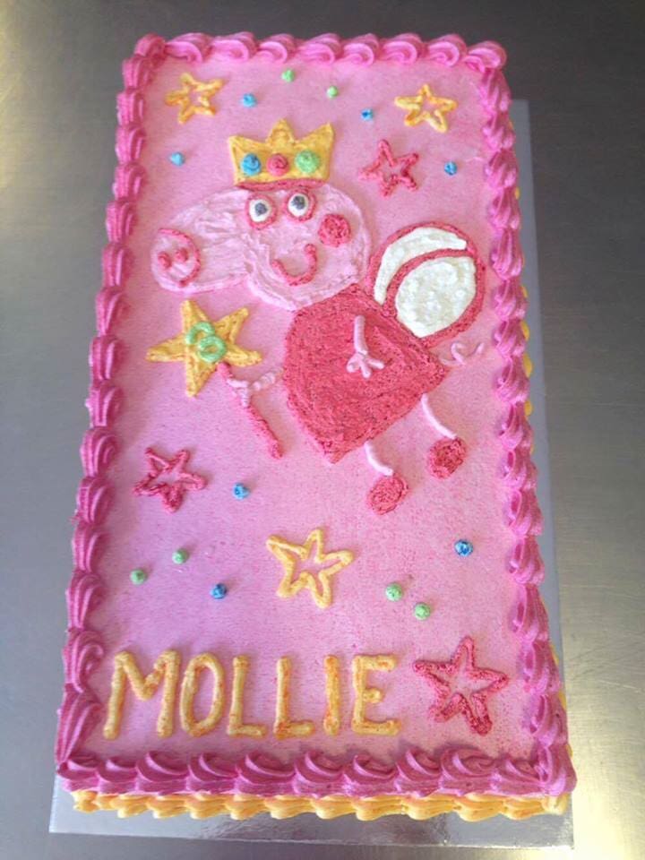 Peppa Pig Cake in Mackay QLD