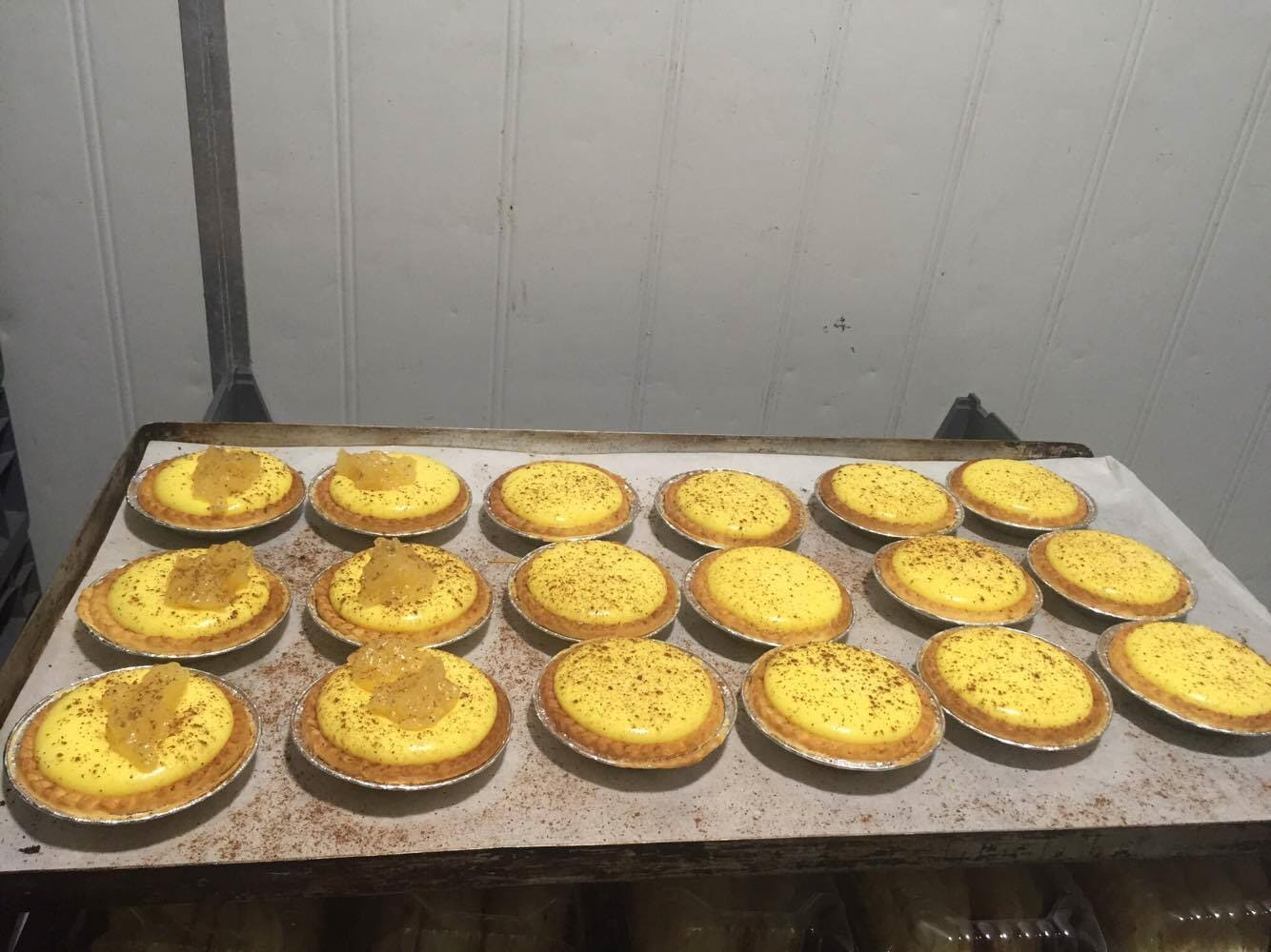 Custard Tarts By Crusty's Bakery in Mackay
