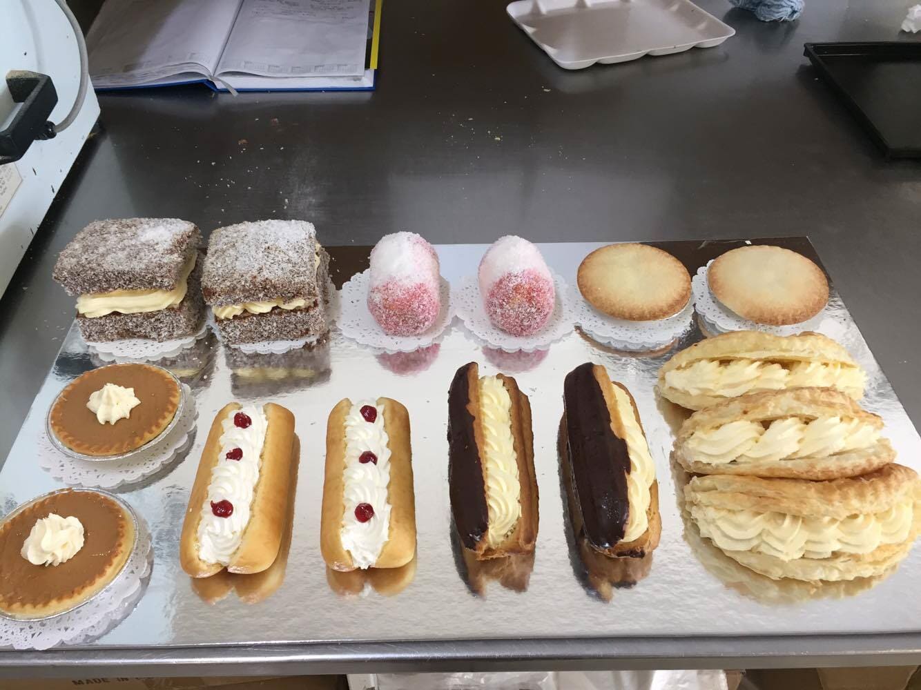 Fresh Pastries by Crusty's Bakery in Mackay, QLD