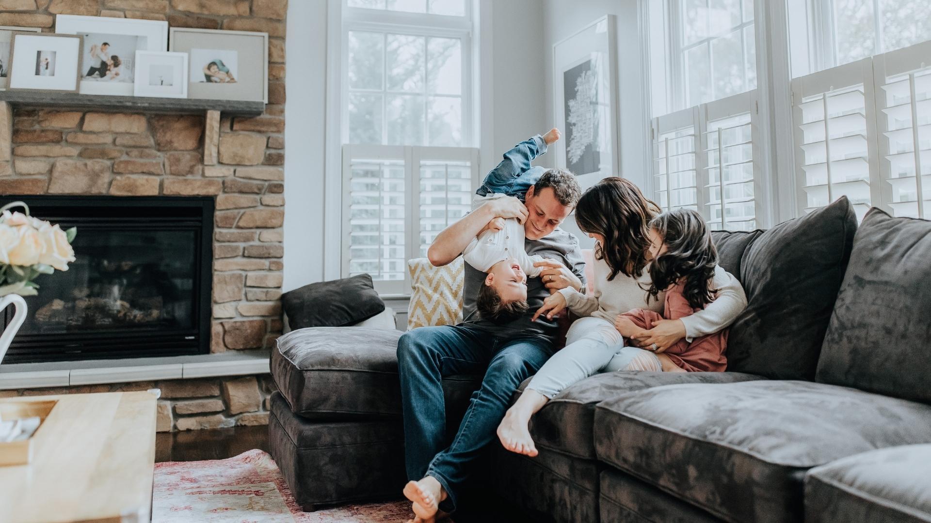 Residential House near the garden area