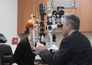 Patient and Ophthalmologist — Vision in Brooklyn, NY