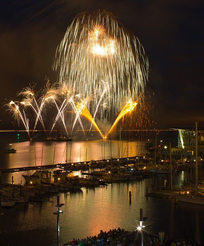 Firework displays in the Wellington Region