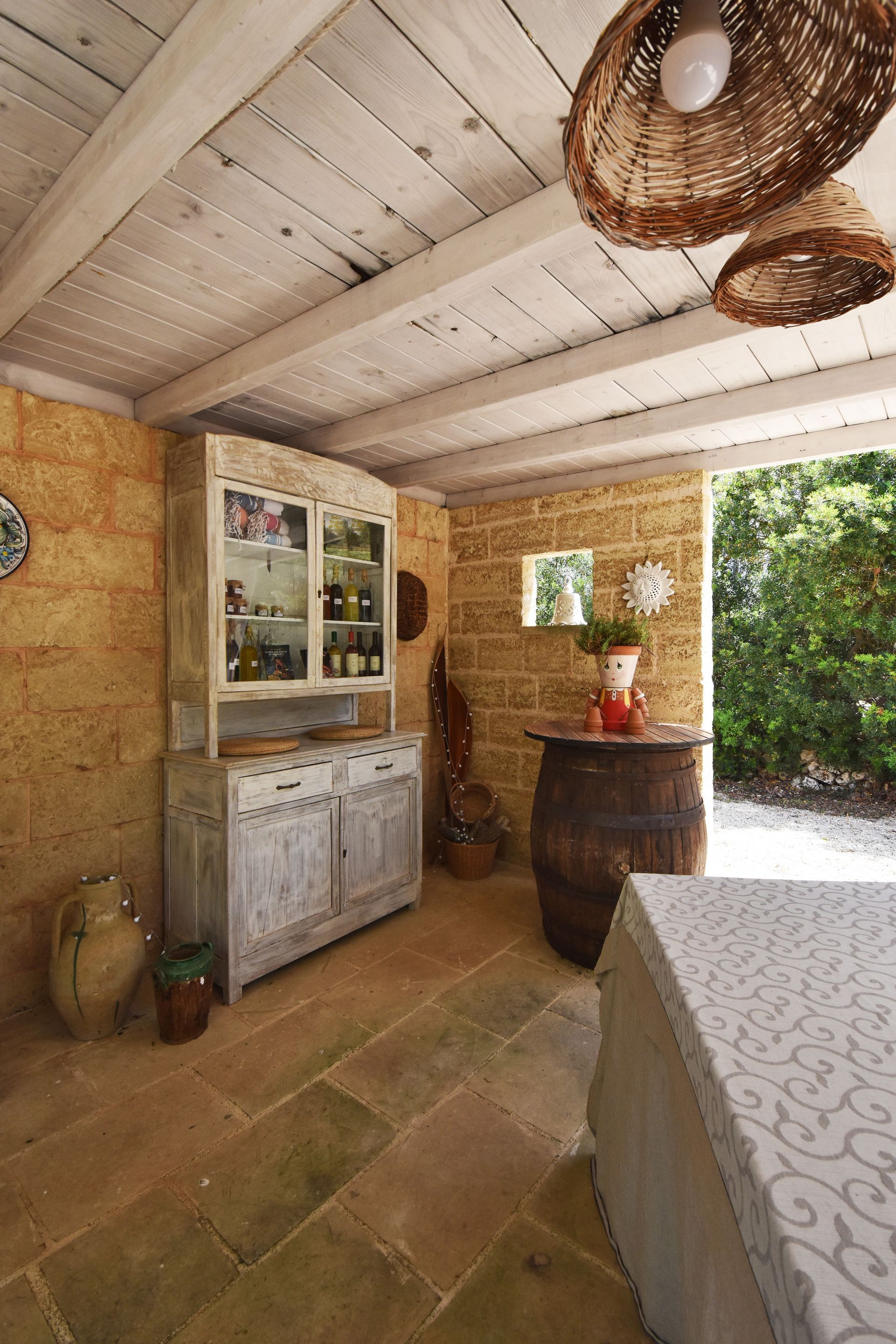 interni alloggio in masseria