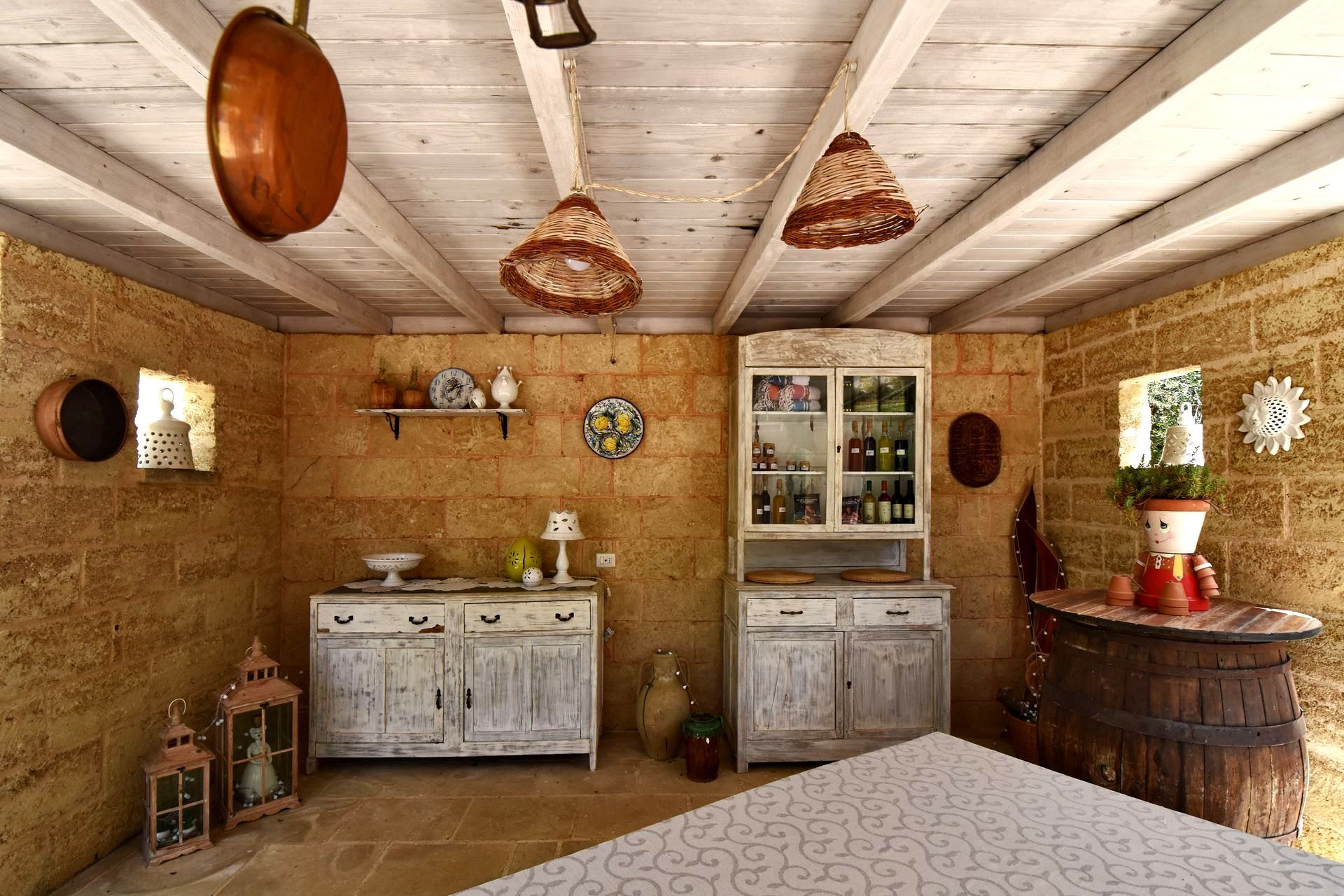 zona giorno masseria