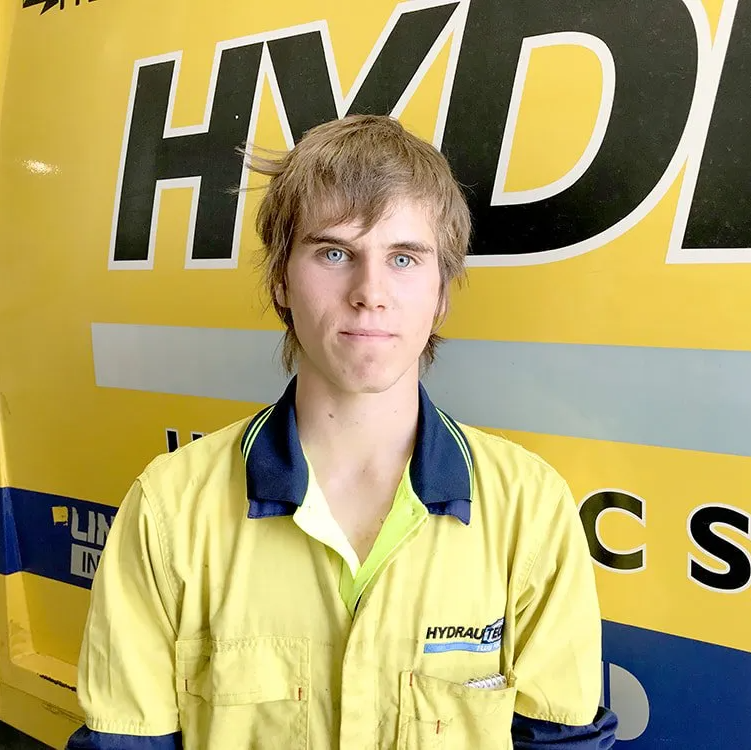 Jack, Apprentice Fitter & Turner - Hydrautech Hydraulic Services