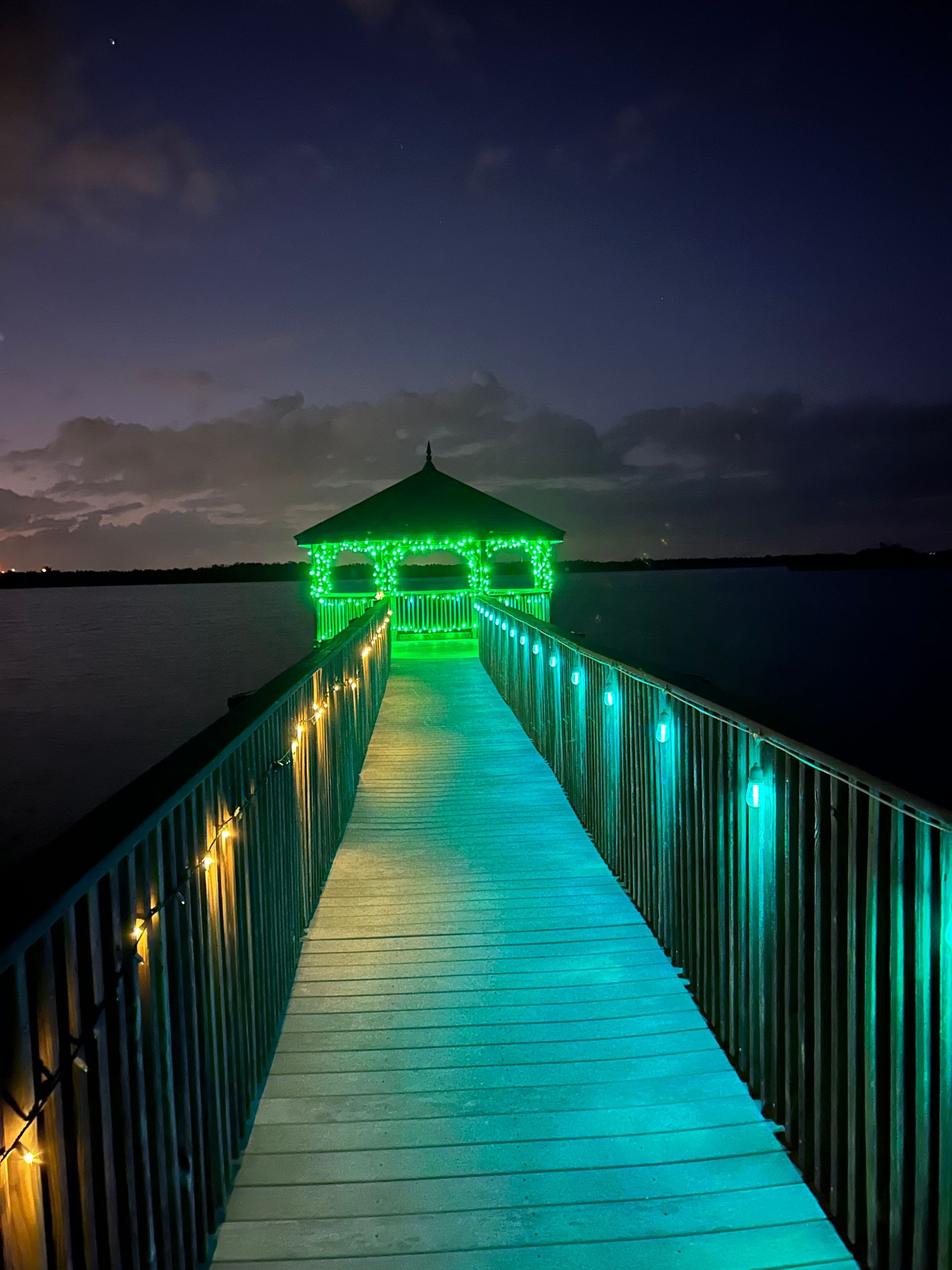 gardens aglow dock