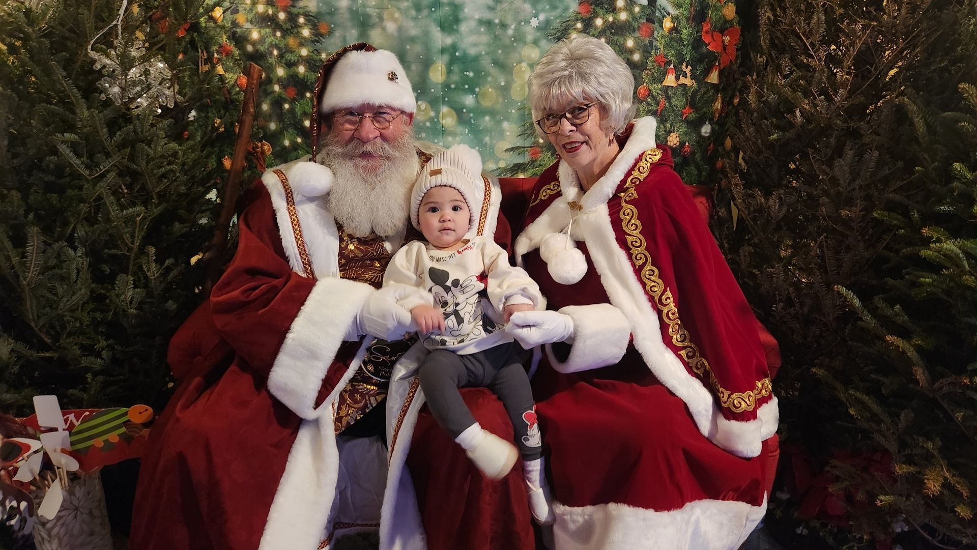 Santa and Mrs Claus