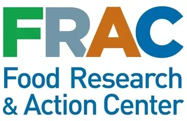 The logo for the frac food research and action center