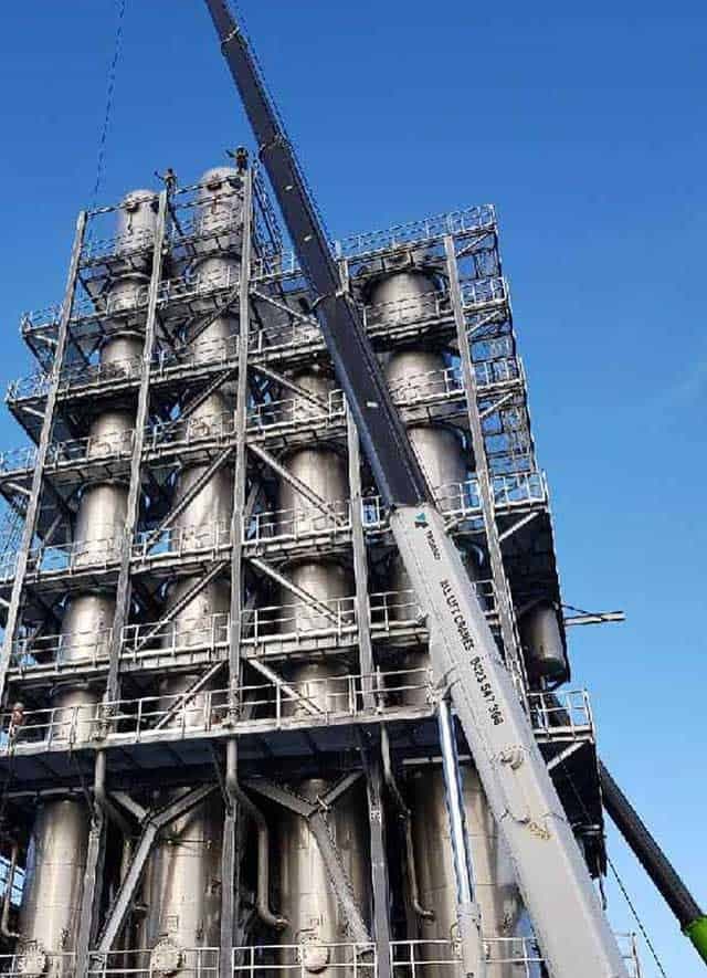 Crane Hire for Commercial Project — Ulladulla Crane Hire in Milton, NSW