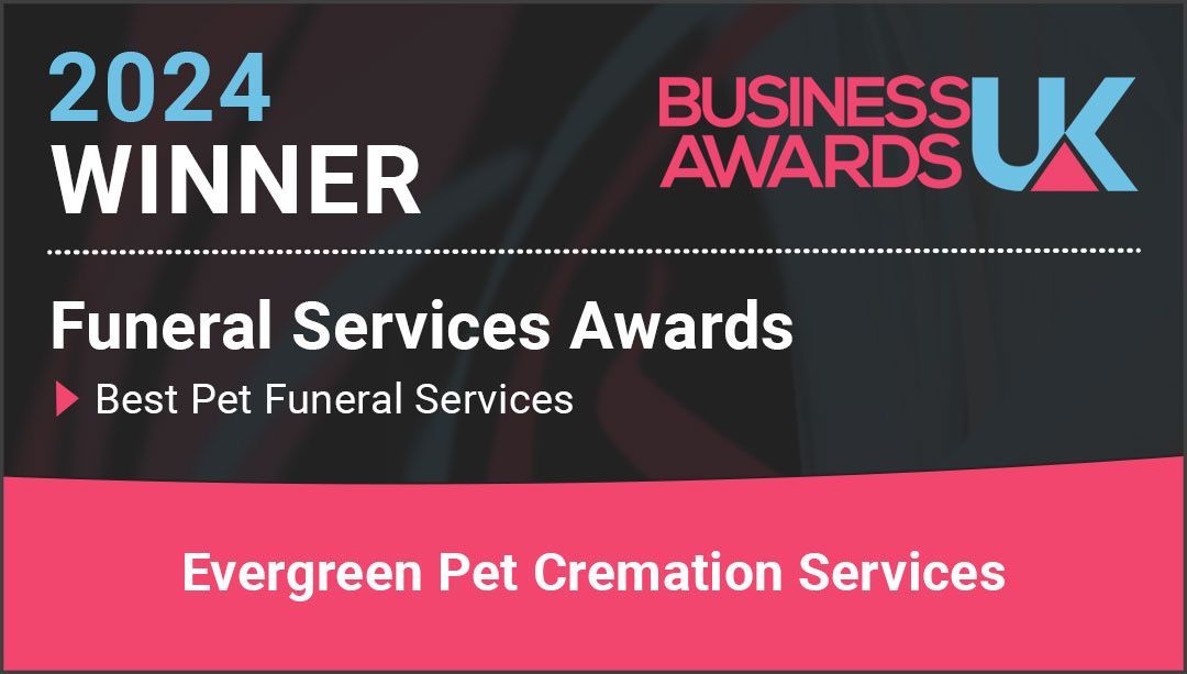 Evergreen pet cremation services is the winner of the 2024 business awards