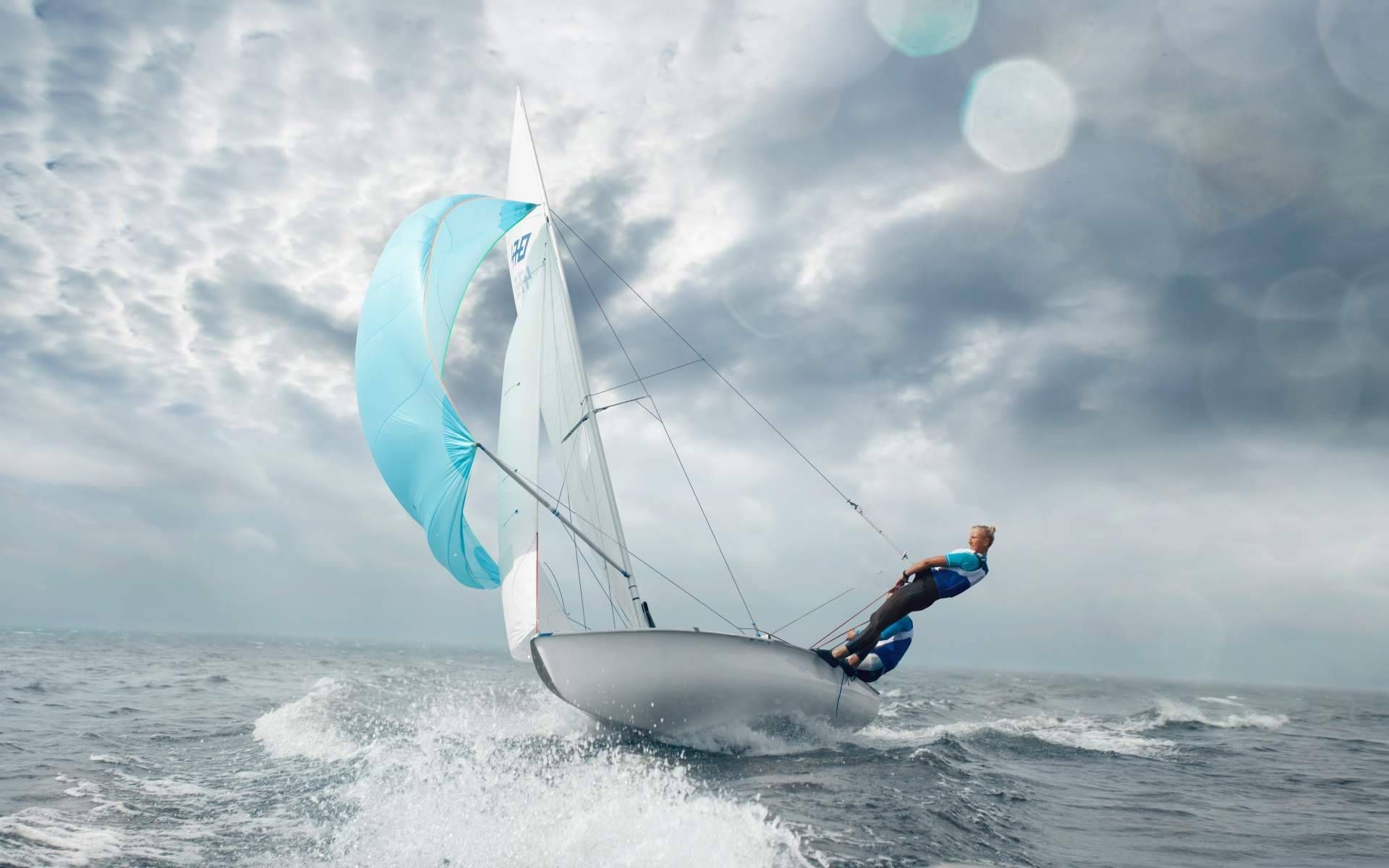 Segelboot auf dem Meer