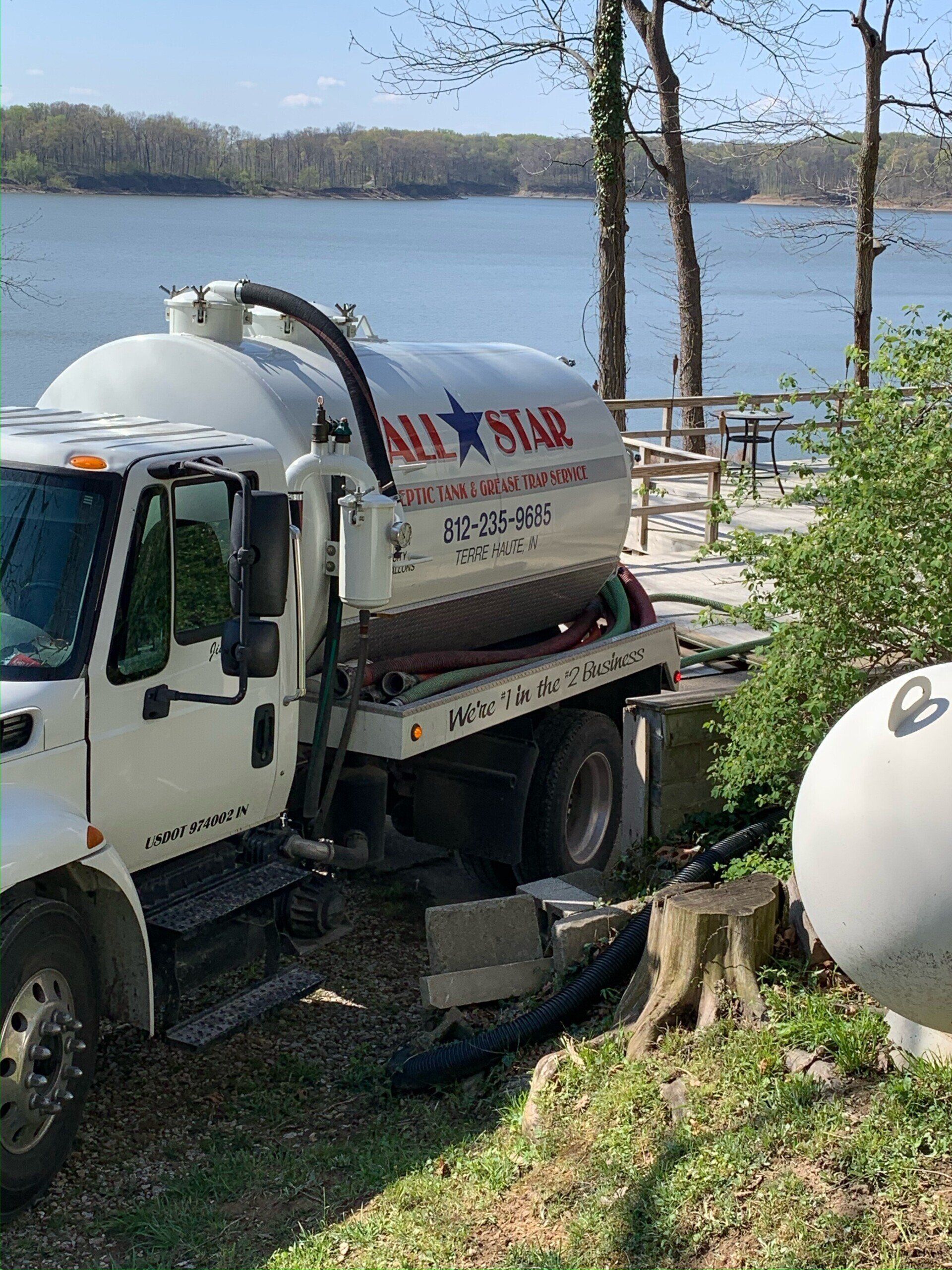 Truck Right Side | Terre Haute, IN | All Star Sanitation Inc.