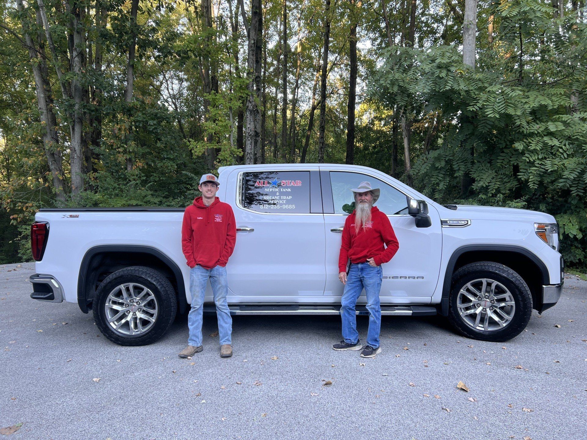 Two Men With Car | Terre Haute, IN | All Star Sanitation Inc.