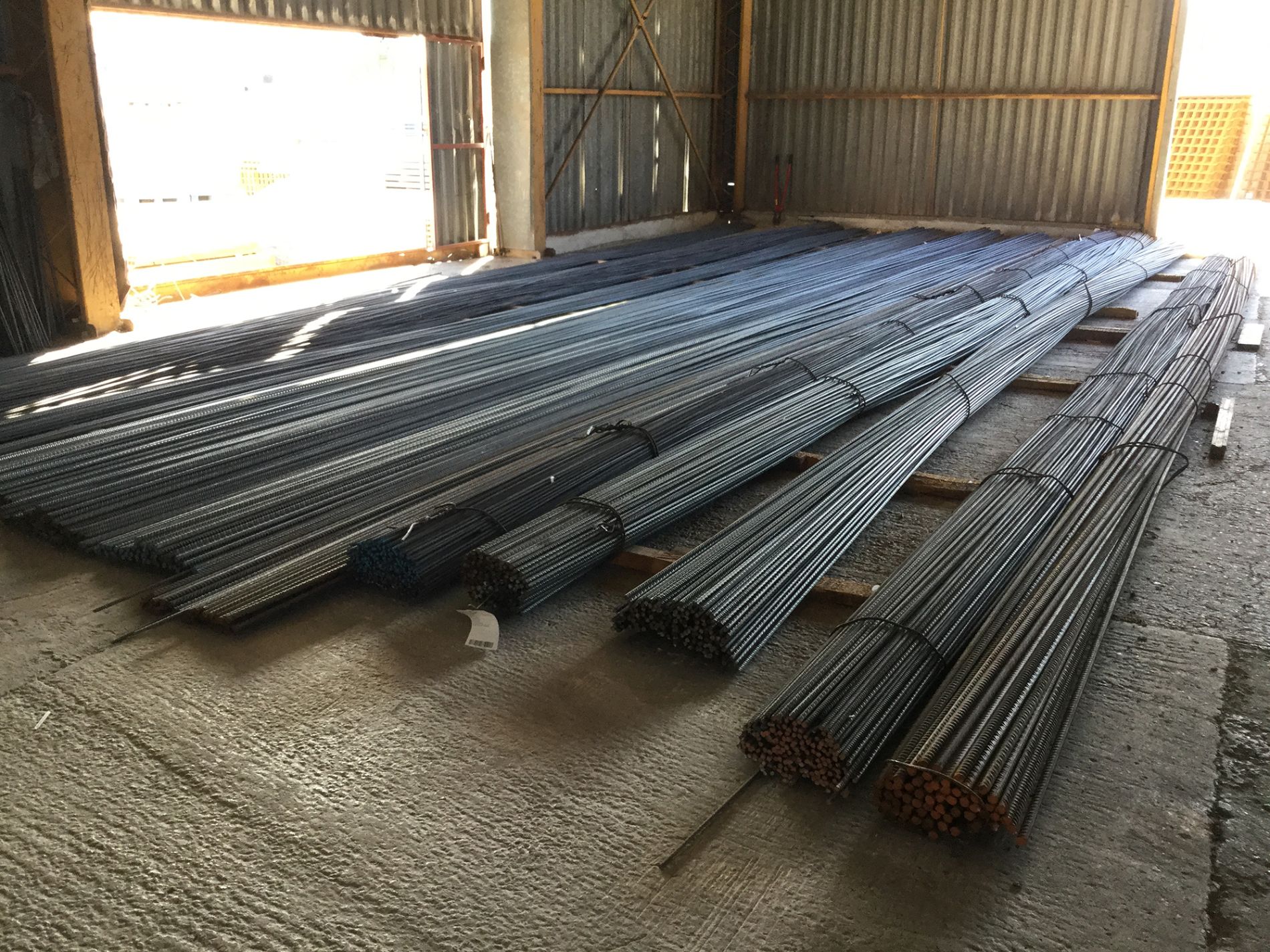 reti in ferro per il settore edile