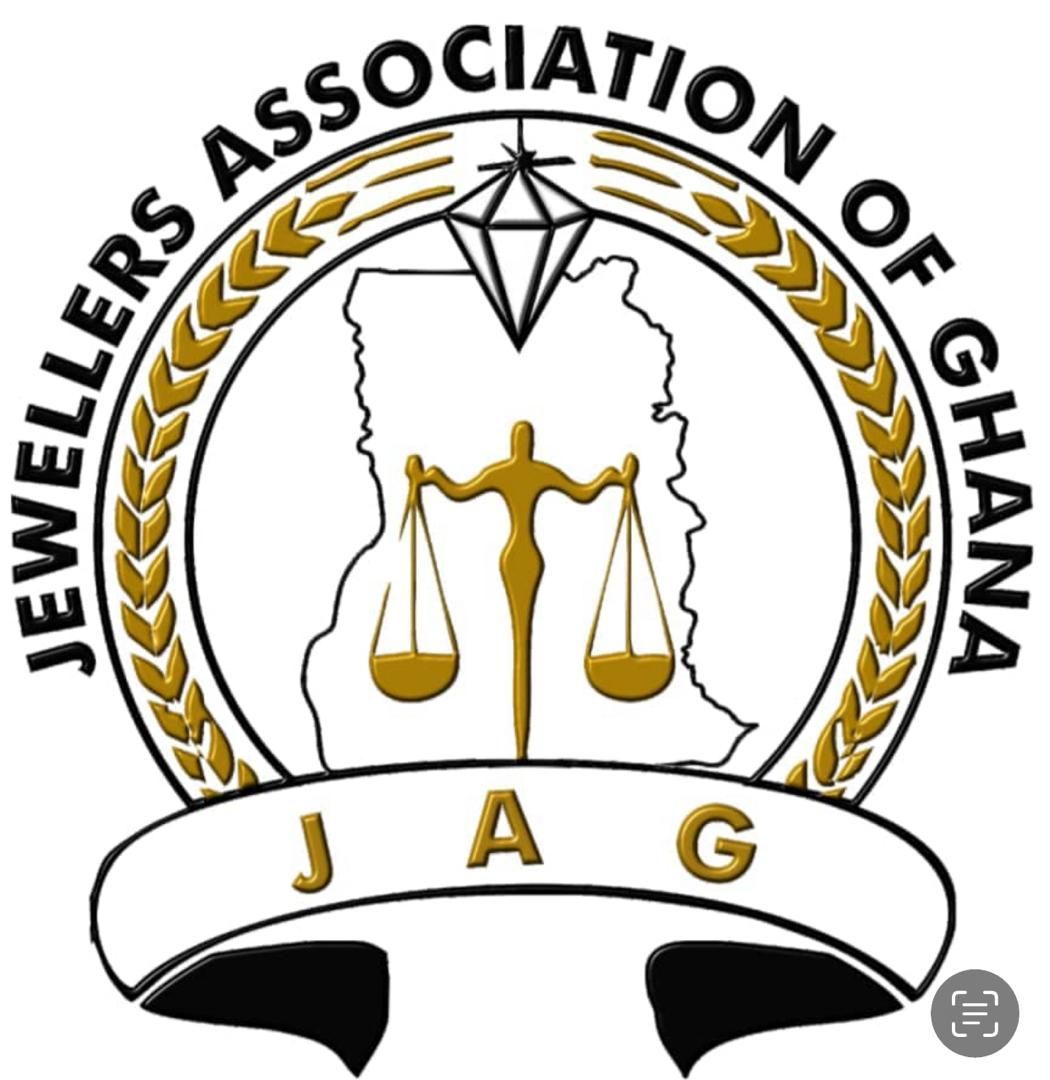 The logo for the jeweller 's association of ghana