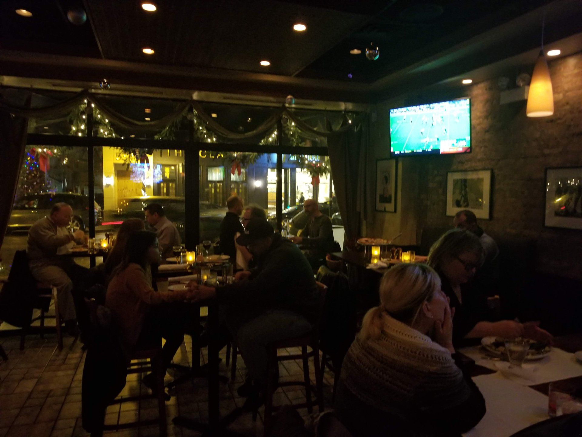 Restaurant with Flat Screen — Chicago, IL — Calo Ristorante