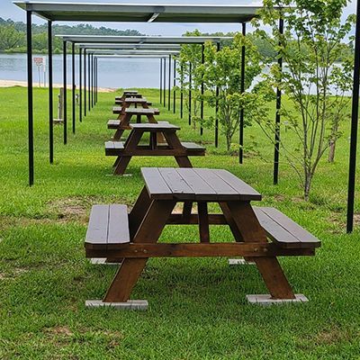 Picnic Tent - Hemphill, TX - McGee’s Landing