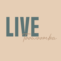 A logo for Live Toowoomba