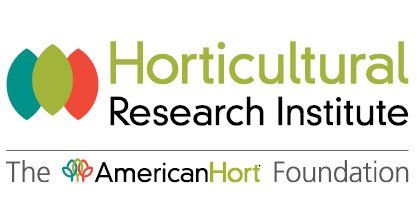 the logo for the horticultural research institute and the american hort foundation .