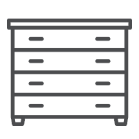 Fitted furniture icon