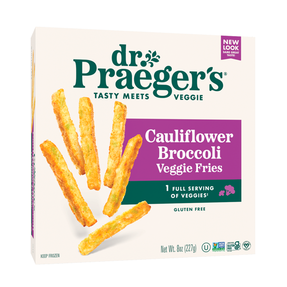 Dr. Praeger's Cauliflower Broccoli Veggie Fries box image