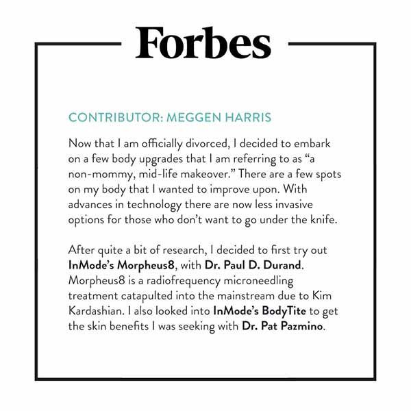 A forbes article written by meggen harris