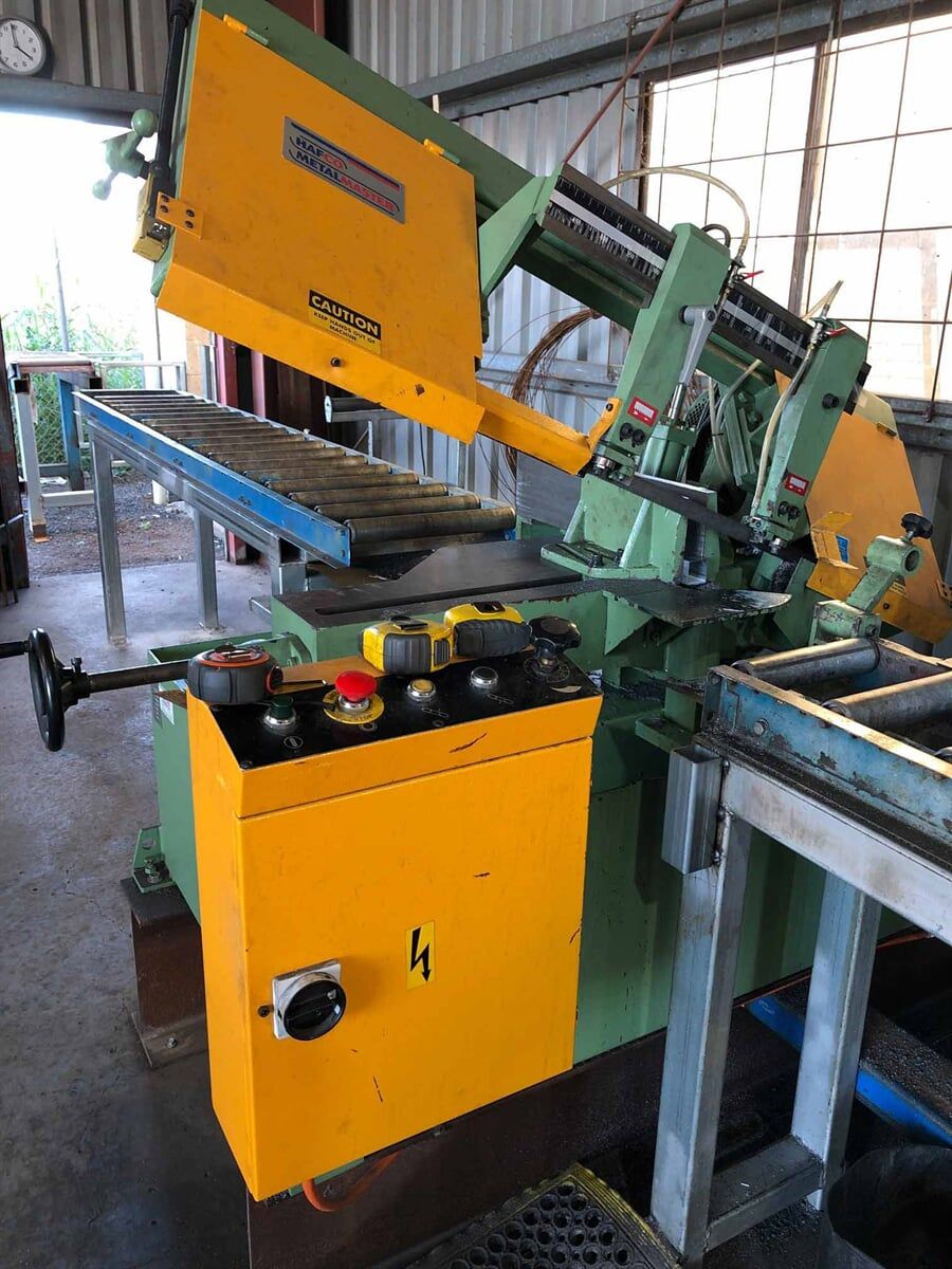 Steel Cutting Machine — Steel Fabrication in Bundaberg, QLD