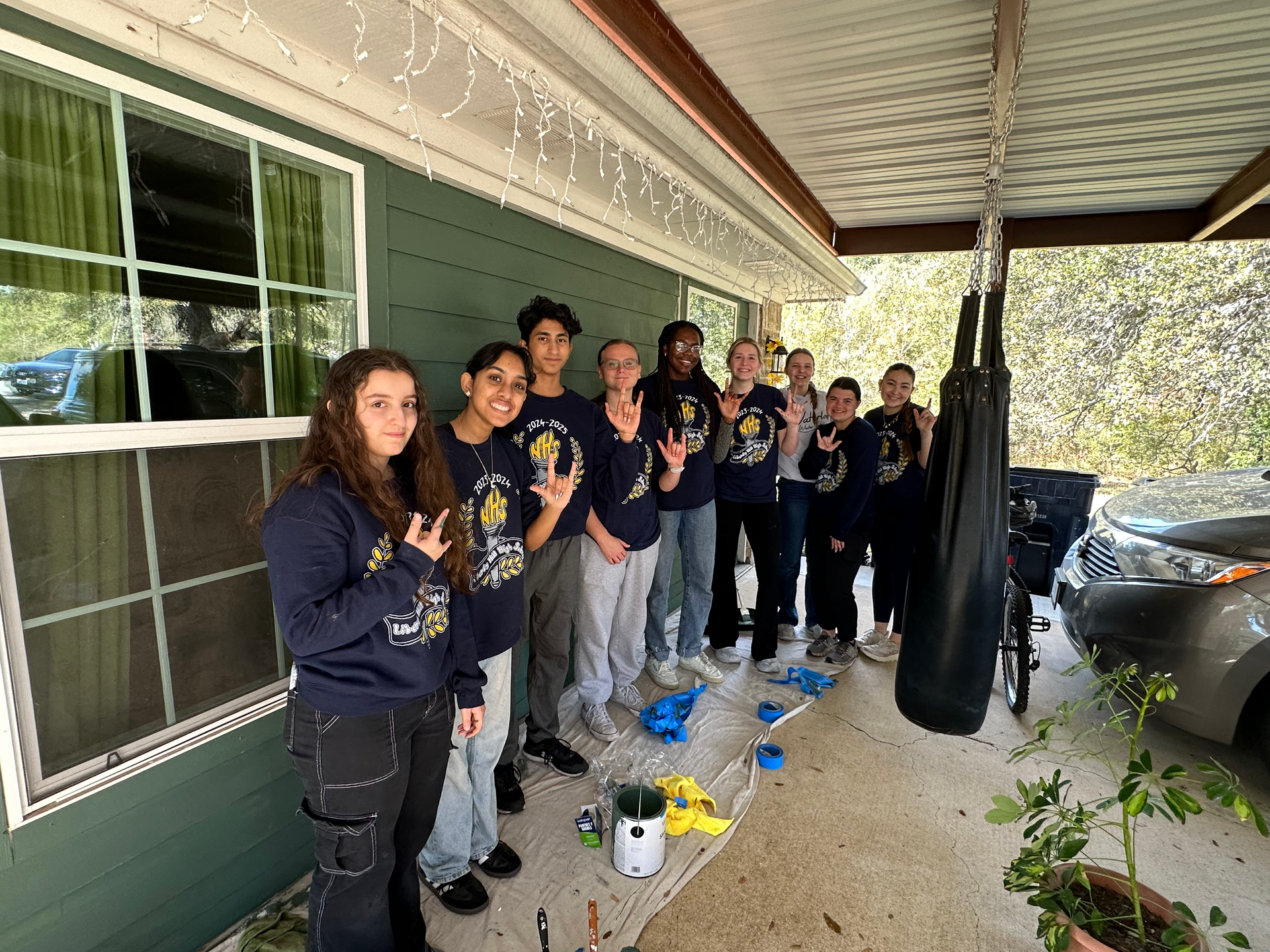group of Hope House volunteers and staff members working to improve the lives of children and adults with disabilities