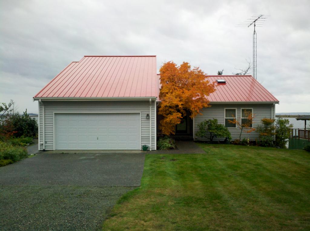 Red Metal Roof - Roofing  in Port Angeles,WA