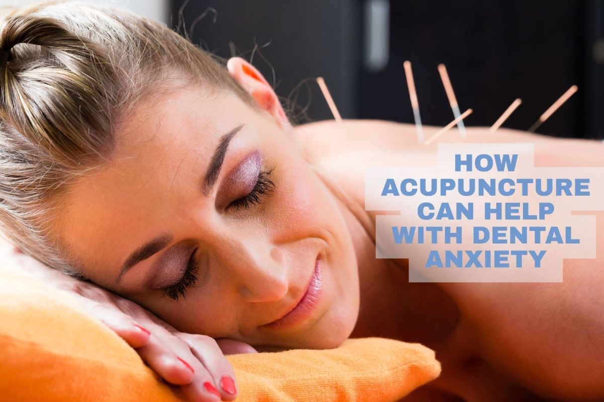 Acupuncture patient relaxes during anxiety treatment 