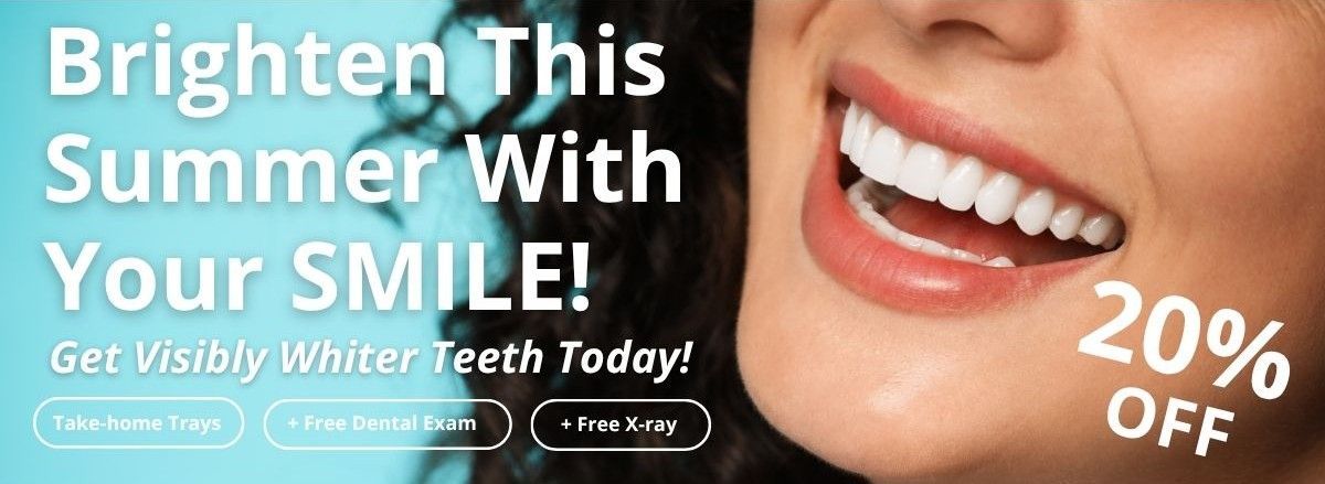 Whitening Teeth Summer Special Banner