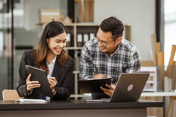 A middle-aged businessman