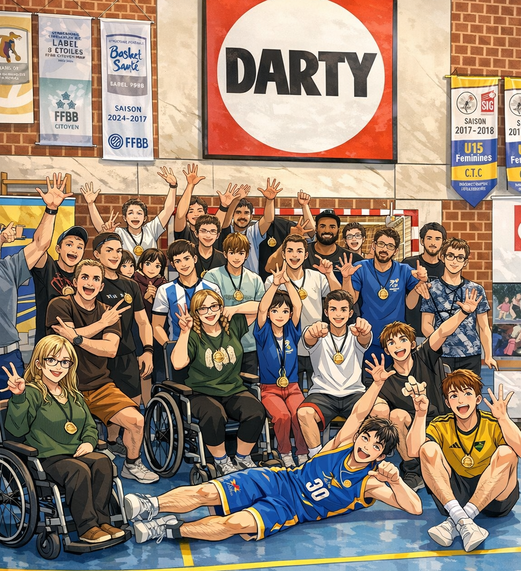 baskin en entreprise , baskin entreprise, inclusion, société, inclusif, basket, sport, handicap, sensibilisation, salariés, cohésion- équipes