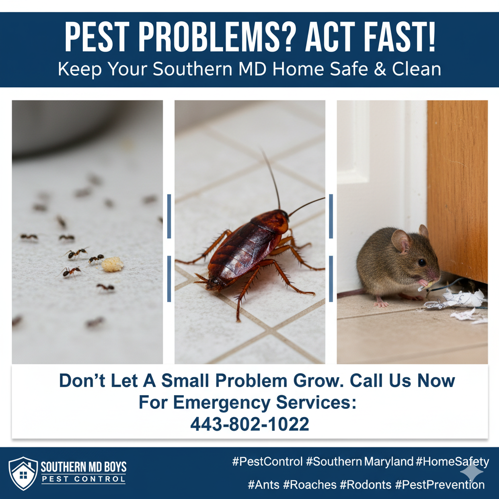 Pest Problems? Act Fast for a Safe Southern MD Home