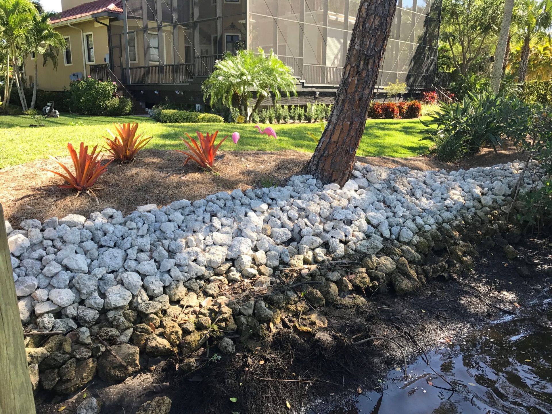 Imperial River Rip Rap Revetment Bonita Springs