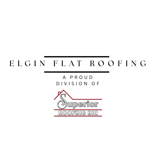 Logo for Elgin Flat Roofing, a division of Superior Roofing Inc.