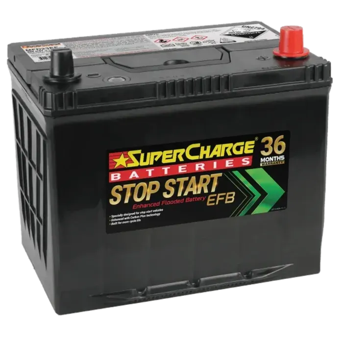 Supercharge MFD23EF stop-start battery