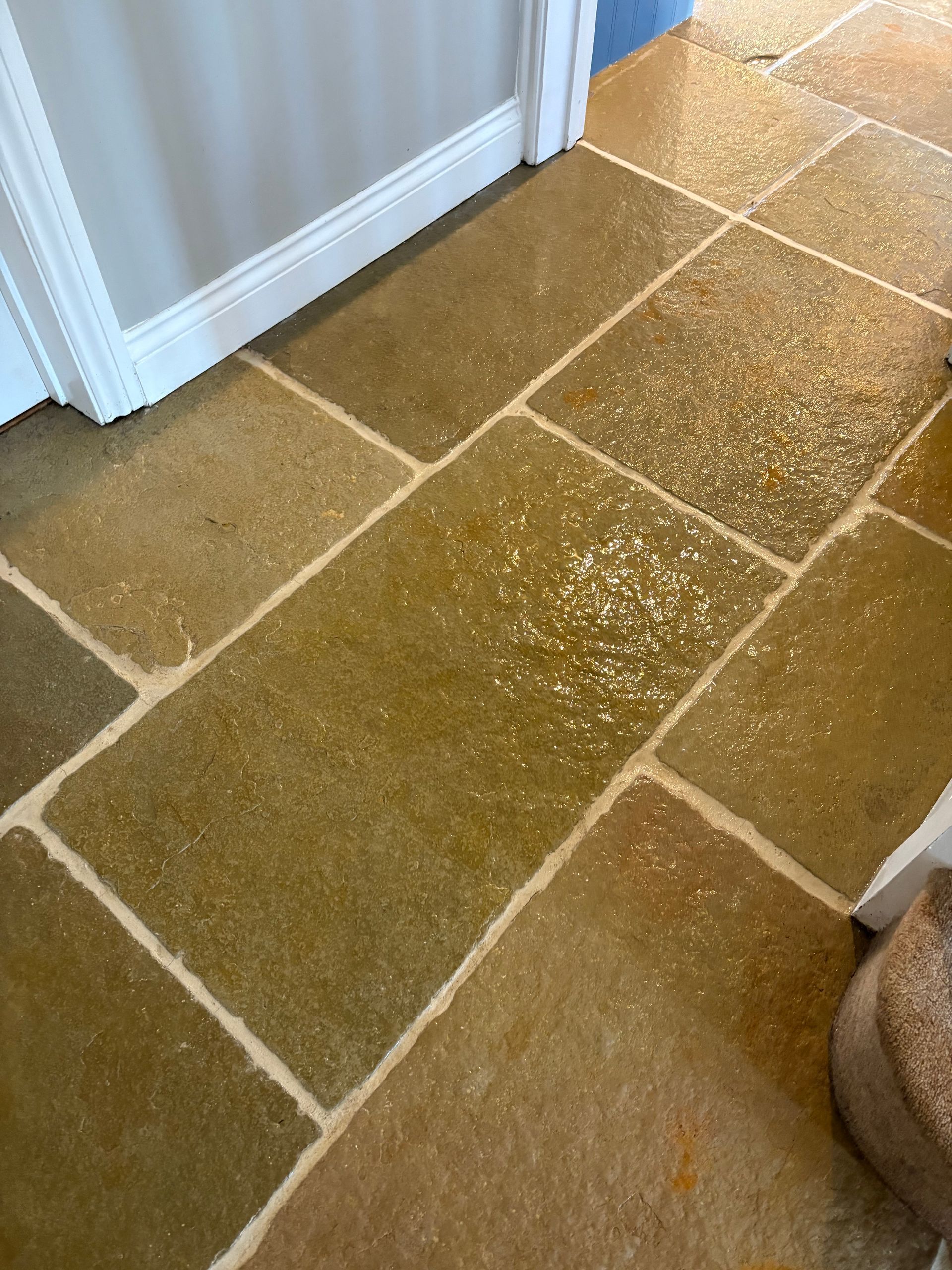 Fully Trained Natural Stone Floor Restoration Services in Bath