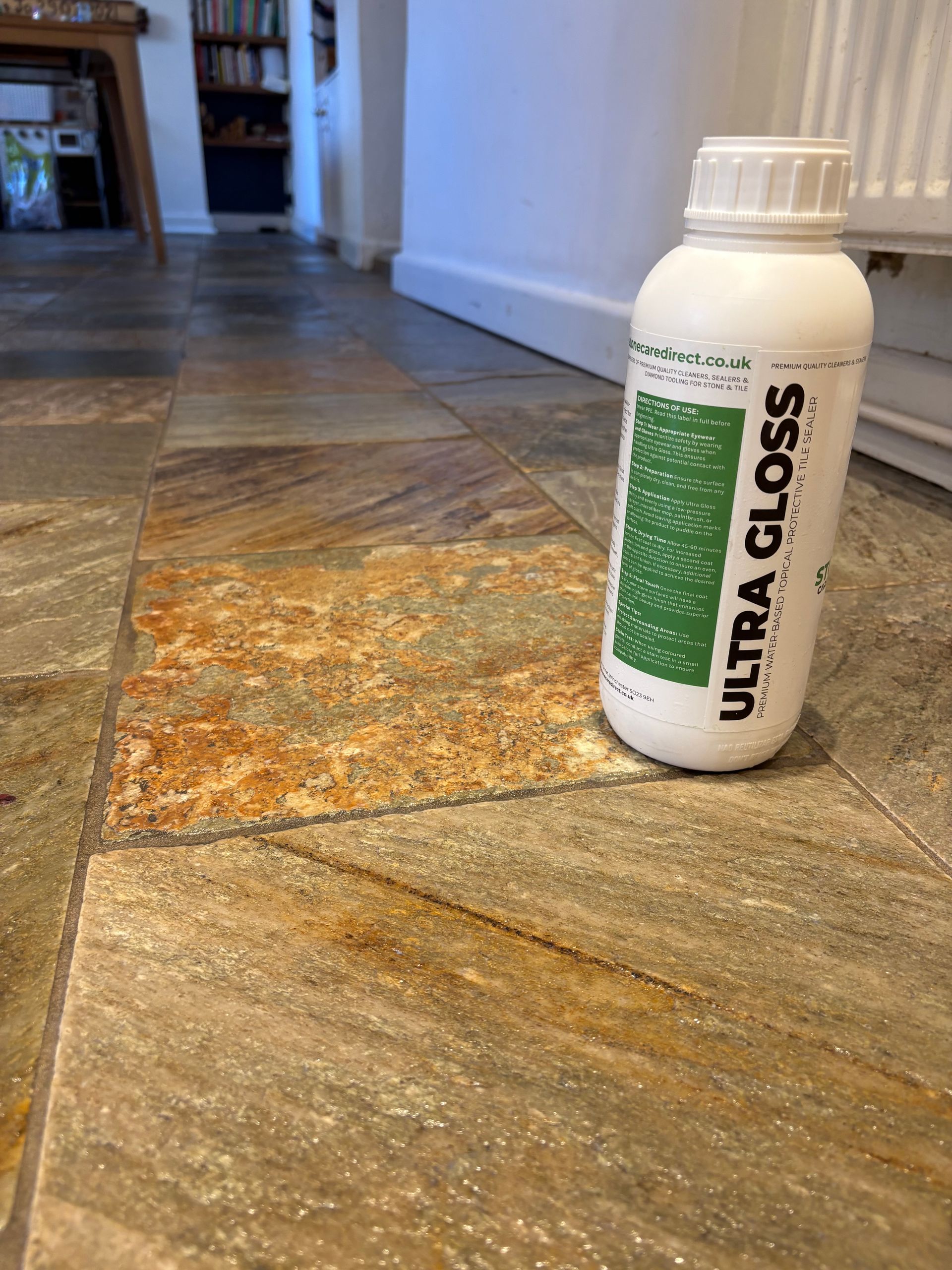 South West Floor Care only use high quality professional grade floor cleaning products to sure you stone floors stay cleaned and protected.