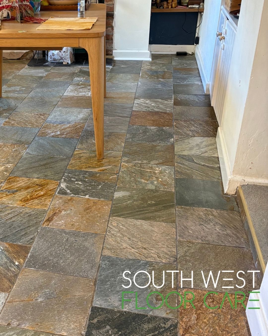 Stone floor restoration in Bristol and Bath