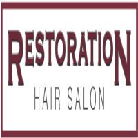 A woman with long brown hair and bangs is smiling in a circle.