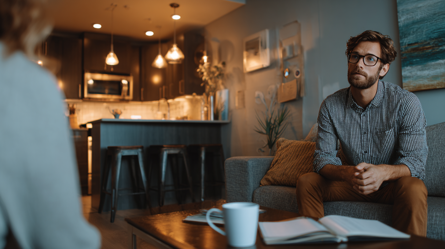 Person in therapy session for loss and grief in San Clemente, CA