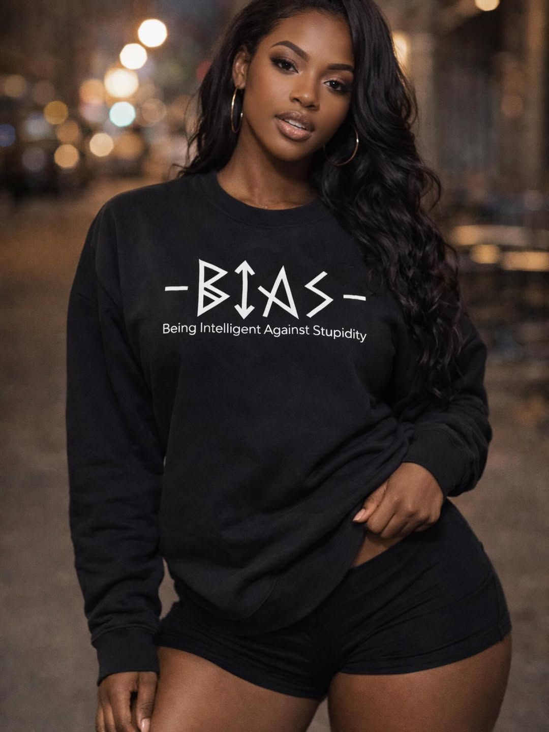 Man in black hoodie and cap, standing in front of a textured concrete wall, looking away.