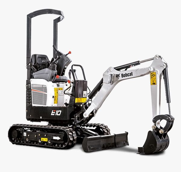 Bobcat E10 mini excavator