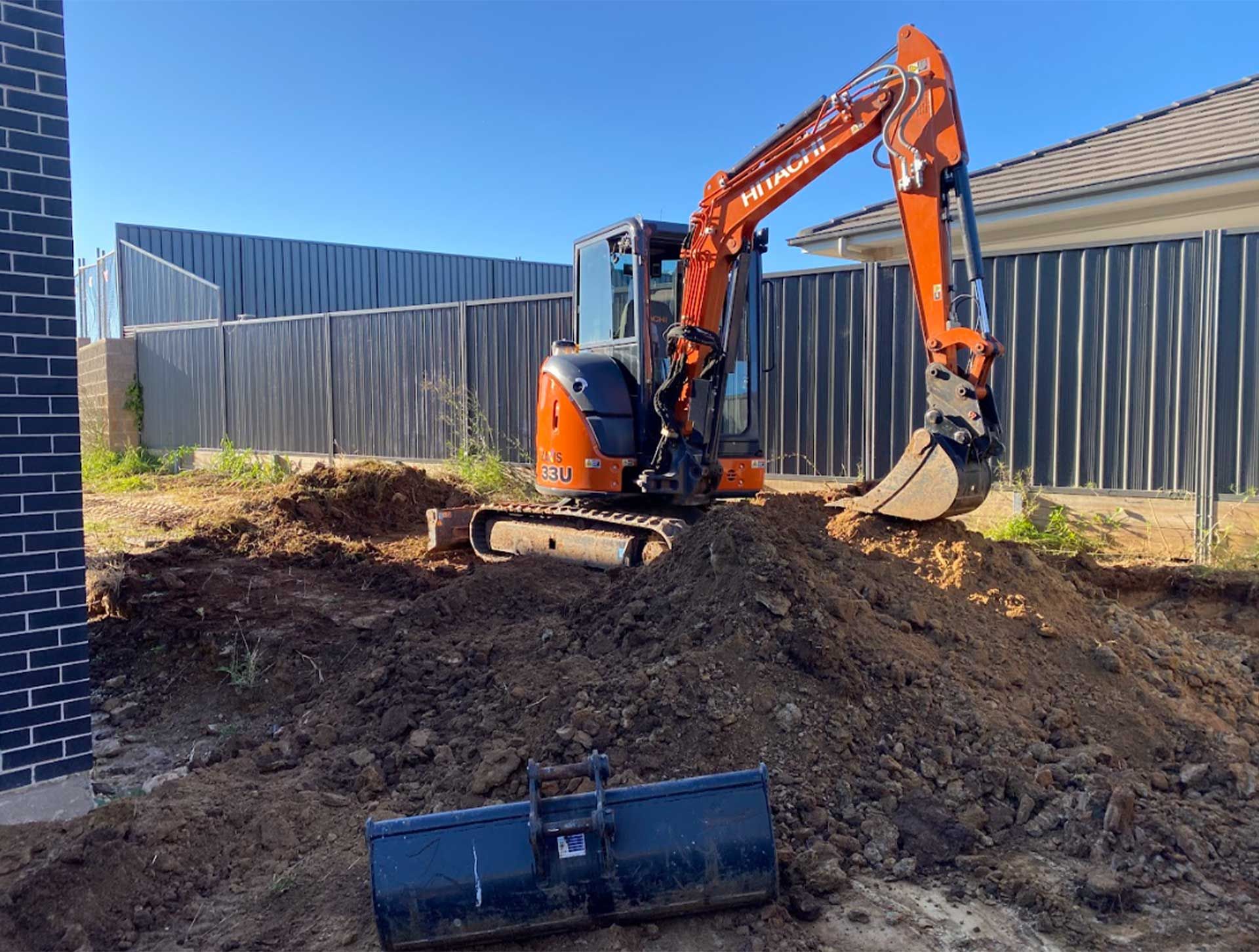 Bulk excavation