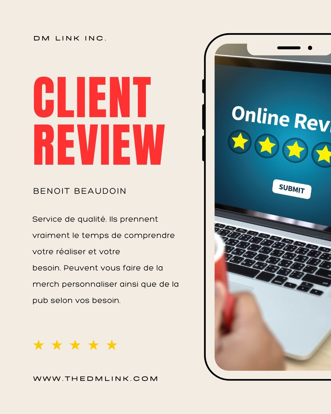 Client Review (Benoit)