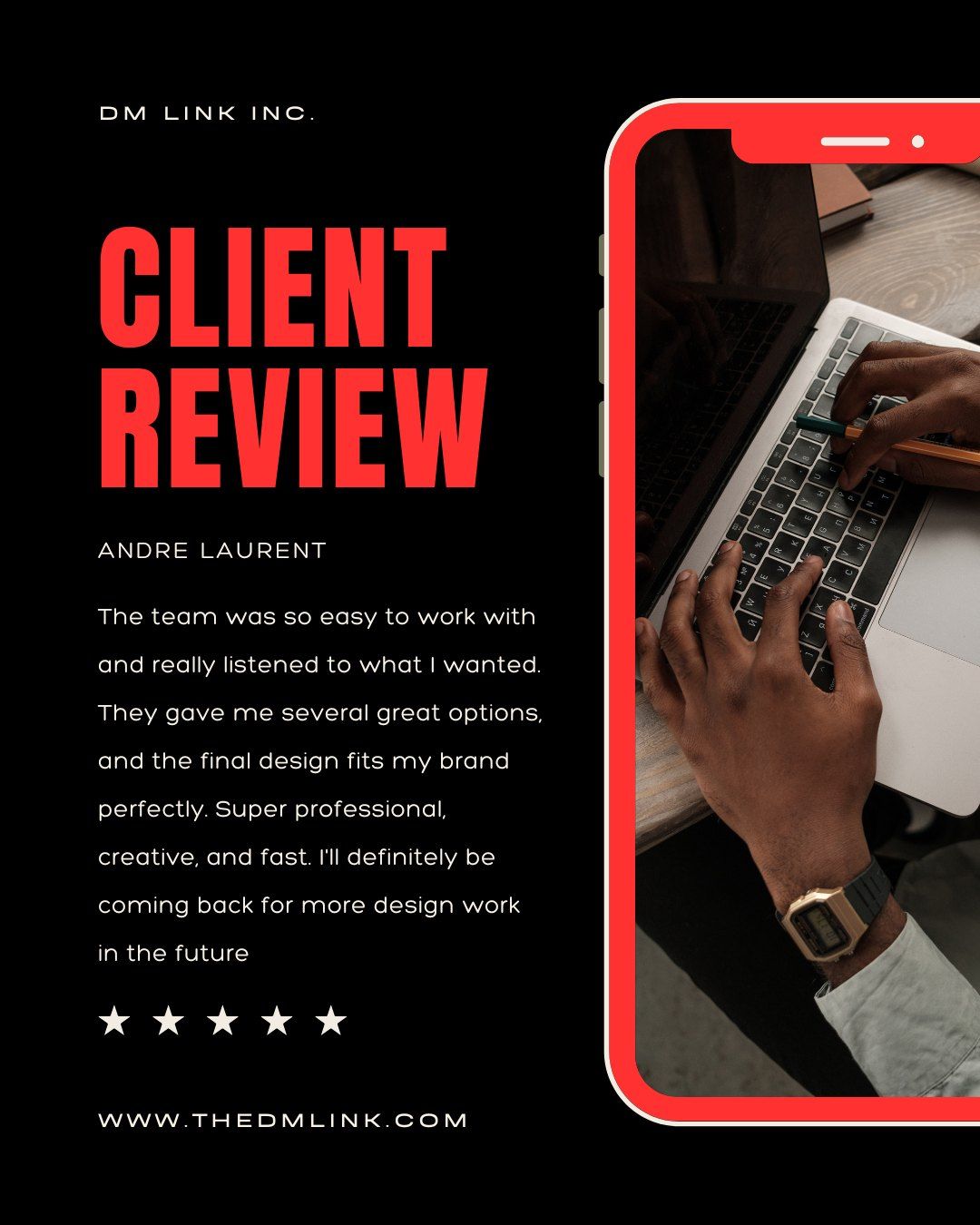 Client Review (Andre
