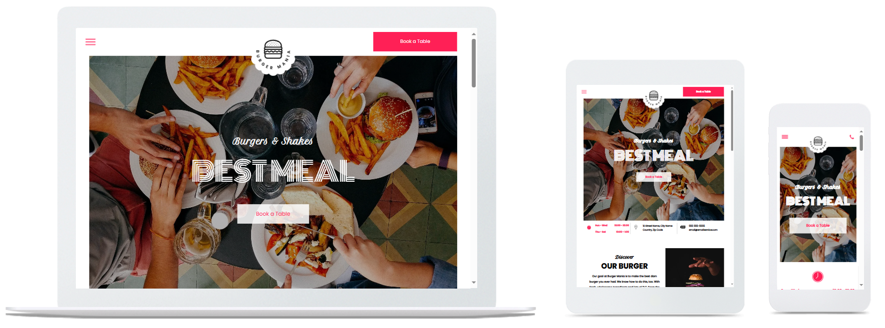 Restarant Smart Site