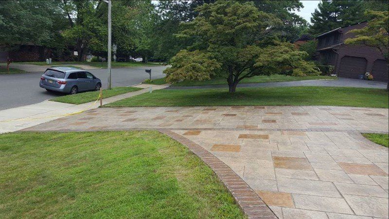 Stamped Driveway— Ewing, NJ — Pave Patrol, LLC