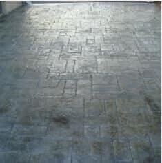 Stamped Concrete of a House — Ewing, NJ — Pave Patrol, LLC